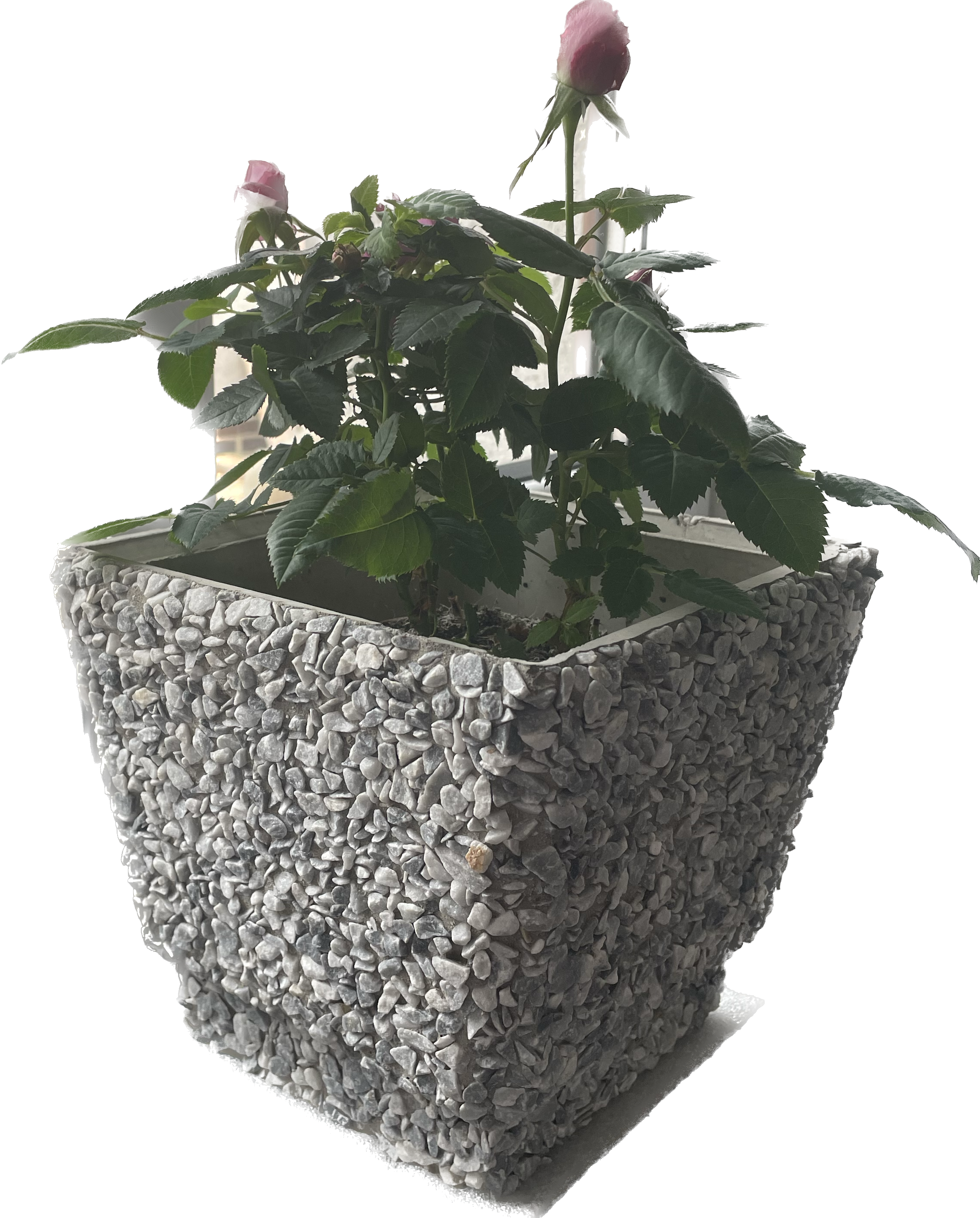 Betonové vázy, květináče, truhlíky