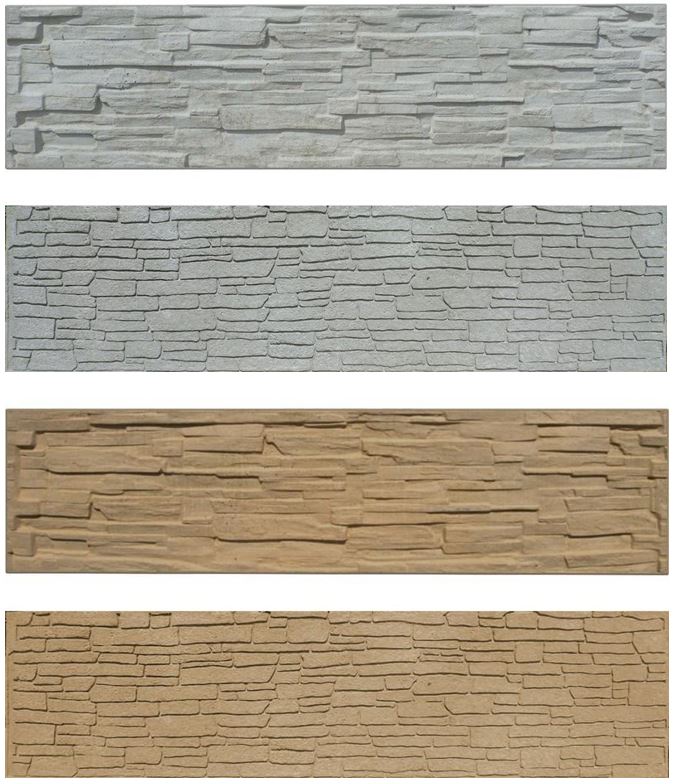 Betonová deska rovná oboustranná rozměr 200x50x4,5 cm (20 ks paleta)
